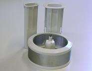 Saftzentrifuge komplett, Führungsschacht + Stopfer, COMPACT 3100 