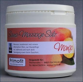 Sauna-Massagesalz - Lotus 500 Gramm 